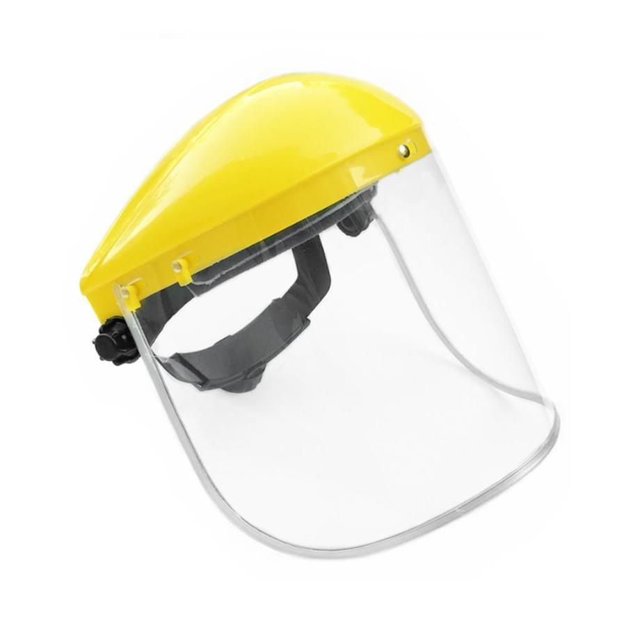 Safety Protective Mask Clear Head-mounted Face Eye Shield Screen Grinding
