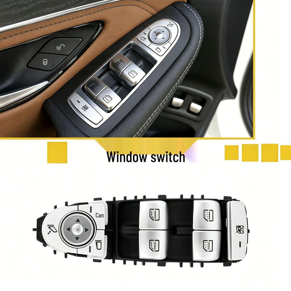 Mercedes-Benz C-Class W205/GLC Window Lifter Switch Car Part (2229056800)
