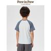 PawinPaw Kids' Cartoon Bear Color Block T-Shirt