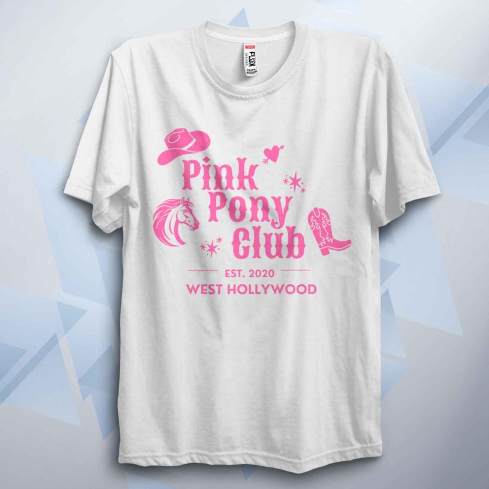 

Inspired Pony Pink Fun Club Tee Retro Aesthetic Unisex Shirt Kids Adults M