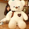 60/80/100/120/140cm Riesiger Teddybär Plüschtiere Weicher Teddybär Stofftier Großer Teddybär in Menschengröße für Mädchen 5ft Pop