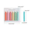 6Pcs Wax Seal Stick, Seal Wax Stick with Wick for Letter Seal Wax Stamp, Wedding Invitations, Package Decorations