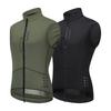 Windproof Cycling Vest Fleece-lined Thermal Waistcoat Men Winter Bike Riding Outerwear