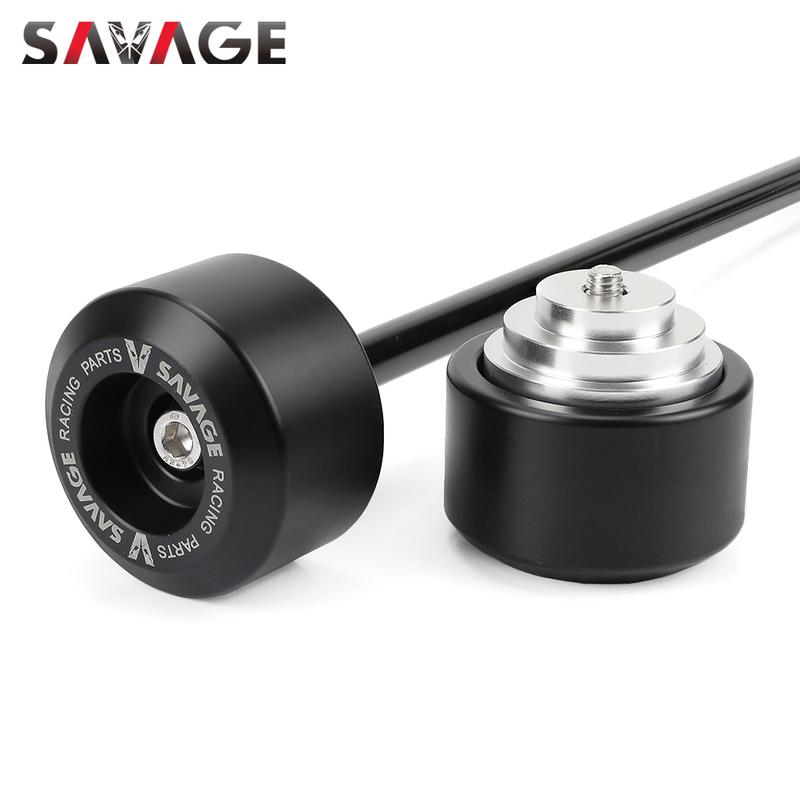R1 Wheel Axle Fork Crash Sliders For YAMAHA MT10/SP FZ10 YZF R1M R1S R1 Motorcycle Protector Rear Front Wheel Hub Anti-Collision