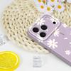 Coque de téléphone simple Marguerite pour iPhone 17 Air 16 16E 15 14 Plus Pro Max Film Coque Rigide