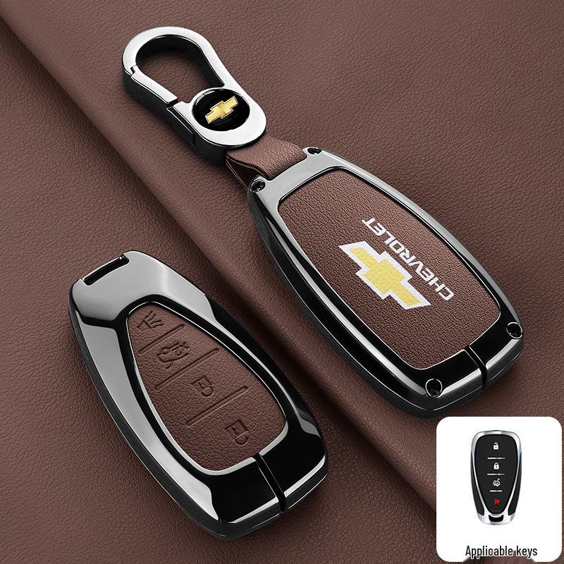 Premium Key Cover for Chevrolet Cruze, Malibu, Covoz, Sail 3, and Trax