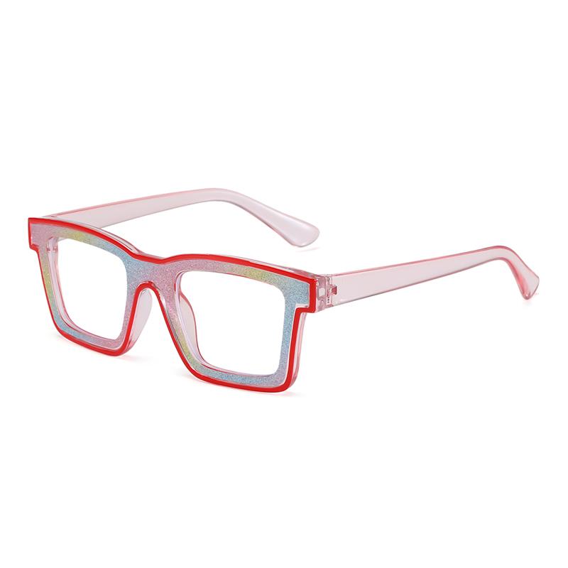 Anti-blue Light Glasses Retro Fashion Square Eyewear Women Luxury Eyeglasses Blue Light Blocking Man Lady Computer Eyeglas