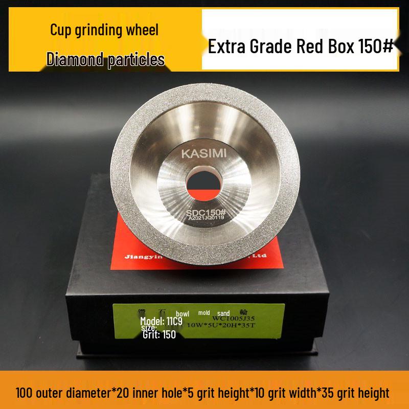 Alloy Diamond Grinding Wheel for U2 Grinder - Ideal for Tungsten Steel, Hard Alloy, Ceramic, and CBN.