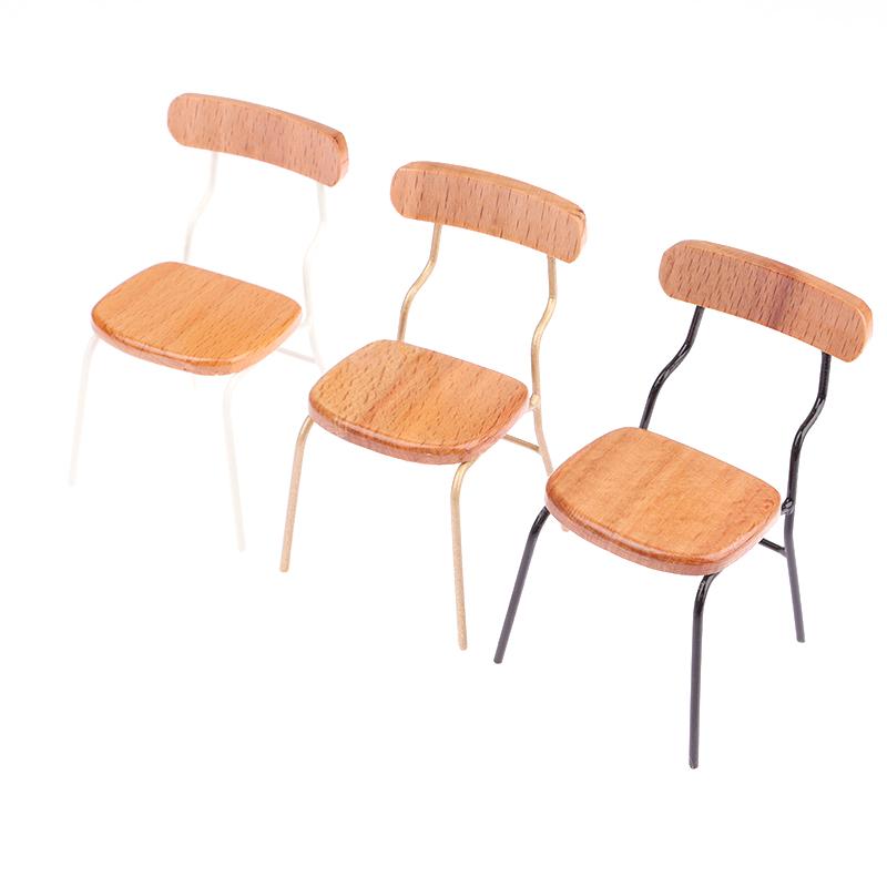 

1Комплект 1:12 кукольных домиков, миниатюрный обеденный стол, стул, журнальный столик, мебельный декор