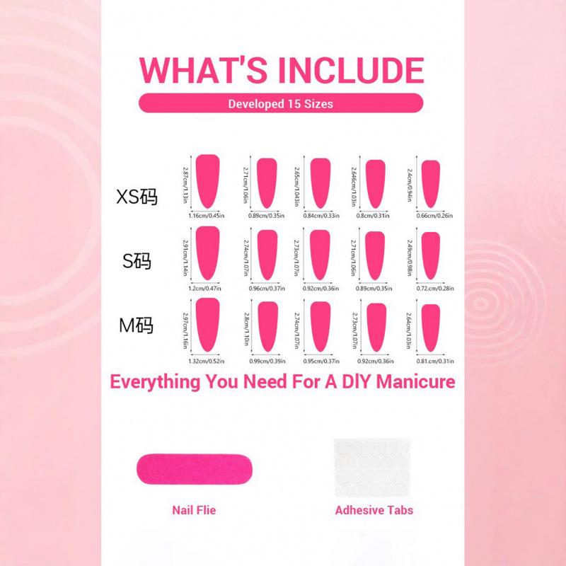 Short almond wearing nail ins wind colorful Epoxy French fake nail Epoxy style