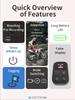 YOCTOP Bluetooth Remote for Insta360/DJI High-Level Waterproofing 60-Hour Battery Life