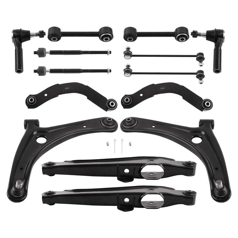 Rear Suspension Front Control Arms Lateral Toe Arms for Jeep Patriot 2007 - 2017