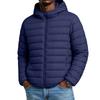 Unisex Lightweight Quilted Hooded Down Jacket for Men and Women - Down Coat for Fall and Winter
