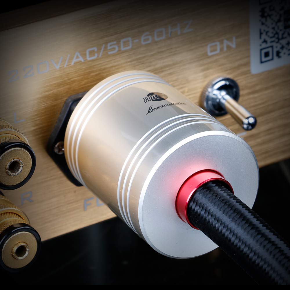 BOAACOUSTIC grade power with CD long High-end cord/power cable/compatible players/speakers/AV amplifiers/US specifications/220V/2m