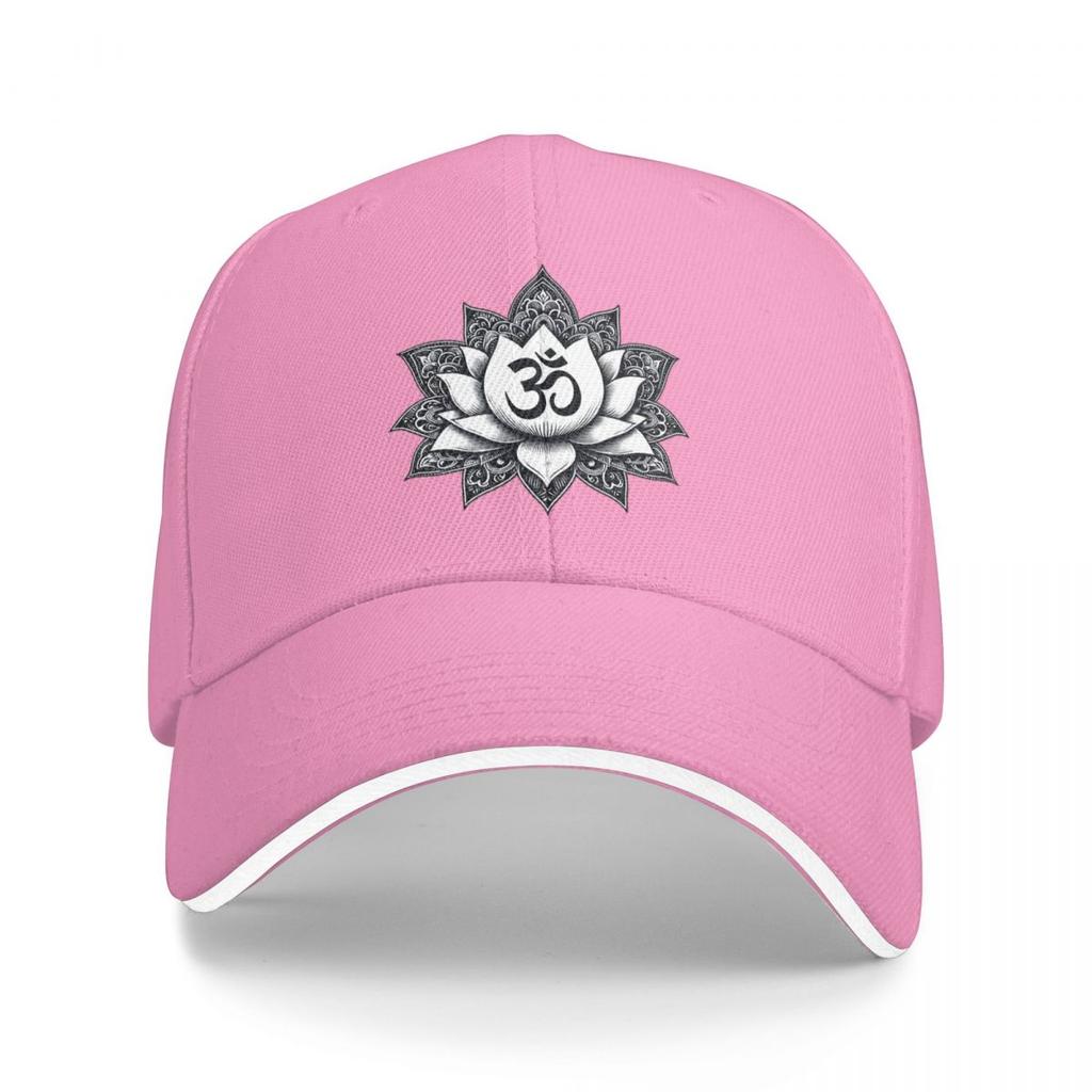 Om Yoga Lotus Flower Buddhist Lotus Meditation Baseball Caps Snapback Baseball Hats Casual Casquette Outdoor for Men And Women
