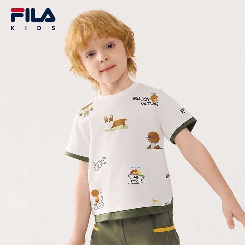 Fila Boys' Summer Short Sleeve T-Shirt