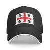 Punk Italy Sardinia Coat Of Arms Baseball Cap for Unisex Women Adjustable Sardegna Flag Four Moors Dad Hat Outdoor
