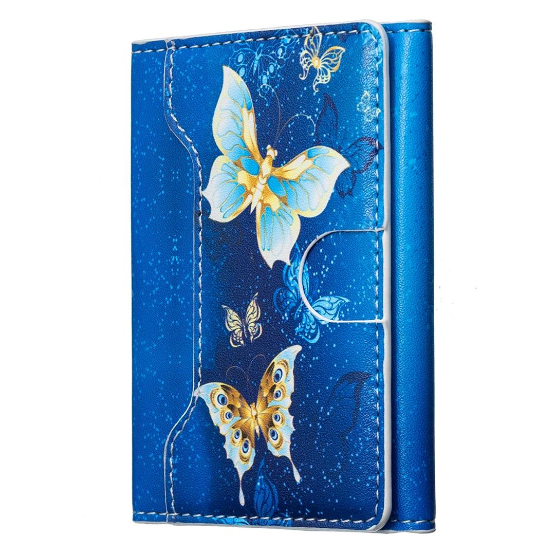 

Кожаный чехол-кошелек для iPhone 15 Pro Max Кожаный кошелек Совместимый для iPhone 16 14 13 12 Держатель для карт с магнитом