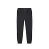 Anta Training Series Solid Color Mid-Rise Drawstring Comfortable Breathable Versatile Cuffed Knitted Sports Pants Men Bottoms Black 952527510-4