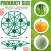 10/5Pcs Durable Blue Plastic Watermelon Support Trays - Anti-Rot, Sturdy Design For Garden & Farm Fruit Display, Ideal For Melon