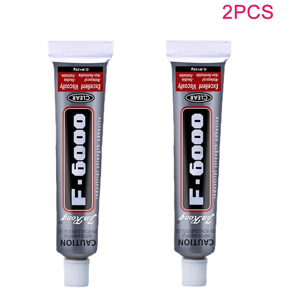 1pcs 20g Industrial Grade Instant Adhesive F6000 For Fabric Bonding Repair Leather Clothes Rhinestone Beads Nail Art Adhesive
