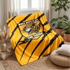 Coperta in Pile Flannel Hull FC Coperta Calda e Accogliente per Divano Letto Viaggio Uso in Tutte le Stagioni