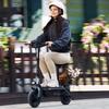 iScooter F2 Adult Electric Scooter with Basket, 10 Inch Inflatable Wide Tire, 500W 36V 7.8AH, Dual Drum Brakes