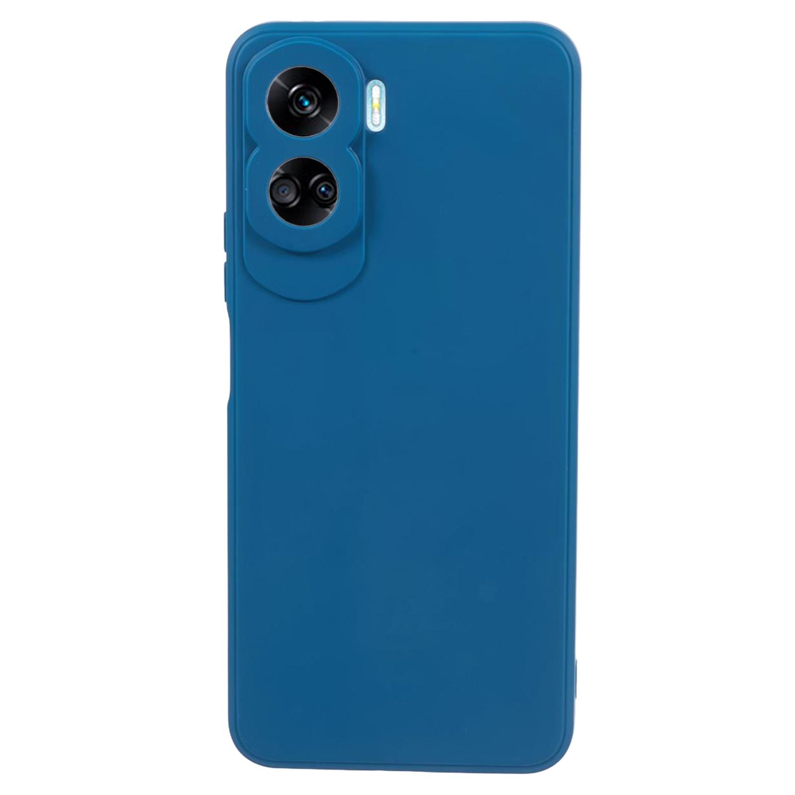 

Чехол для телефона с прямыми краями для Honor X50i 5G/90 Lite 5G, Мягкий ТПУ чехол для телефона с точным вырезом Sapphire