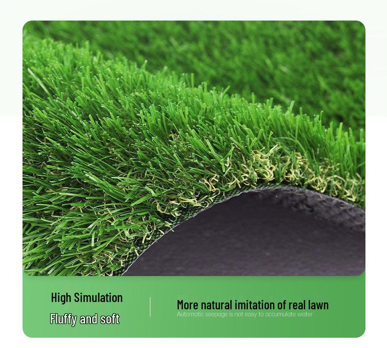 Live Broadcast Luxurious Outdoor Café with Green Artificial Turf