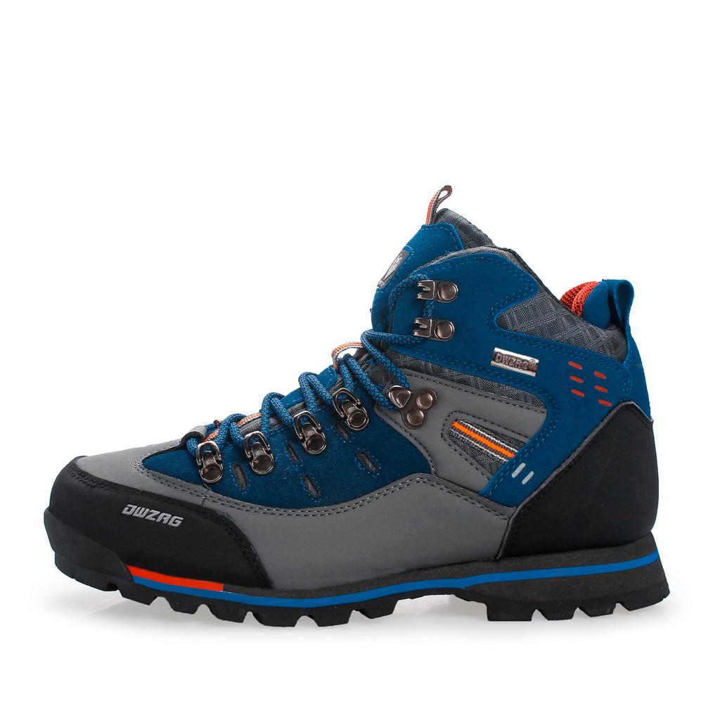 Men's Sneakers Waterproof Hiking Boots Outdooor Autumn Winter Trekking Mountain Shoes Keep Warm Ankle Boots Tenis Masculino