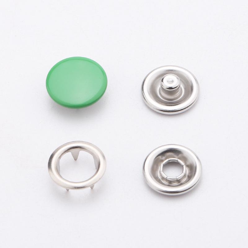 9.5MM Stainless Steel Colorful Baby Clothes Snap Button