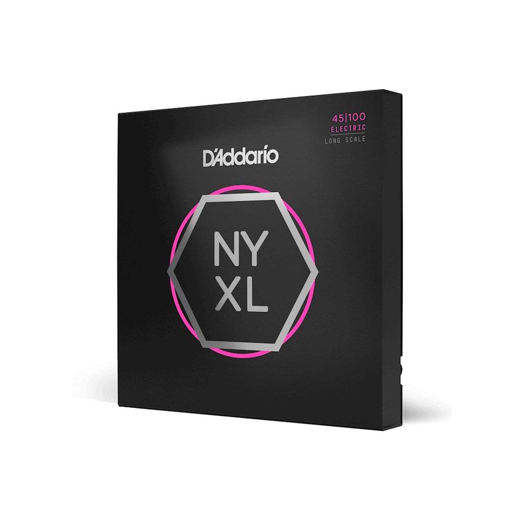 D'Addario NYXL Long Scale Bass Strings, .045-.100, NYXL45100