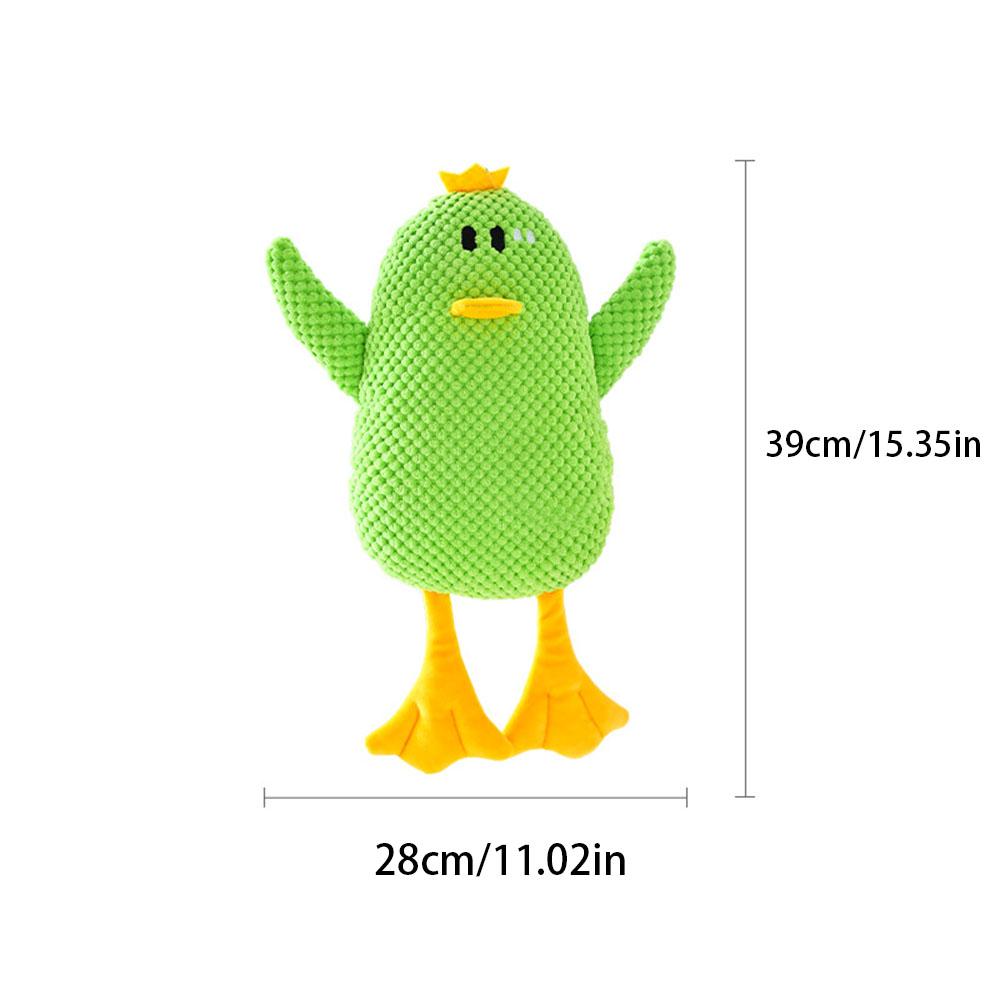 Dog Plush Toy Duck: Chew-Resistant, Squeaky Sound, Companion for Sleeping, Soft Pet Play Toy for Dogs