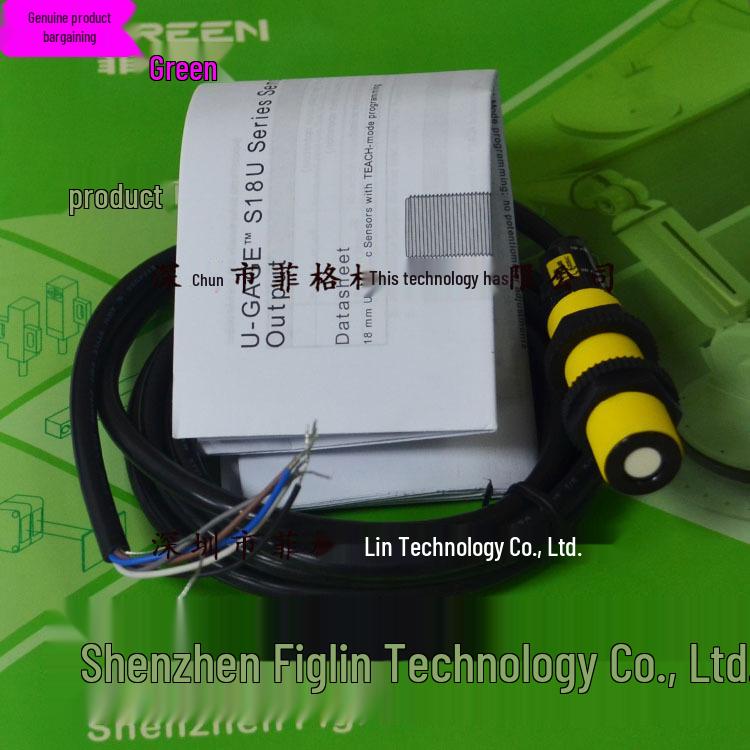 Real Photo: S18UBA US Banner Ultrasonic Sensor