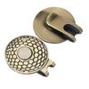 1Pcs 25Mm  Golf Hat Clip Golf Mark Round Coin Metal Hardware Magnetic Hat Clip Golf Accessories