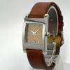 Used 420 [Battery Replaced and Cleaned] Working Item FOSSIL Women's Watch Fossil Brown Square Date Date Quartz Popular Vintage