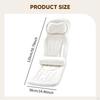 Bath Pillow for Optimal Back, Head And Neck Support – Versatile Gift, Comfortable with Suction