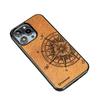 Bewood Wooden Case for iPhone 14 Pro Max Traveler Merbau