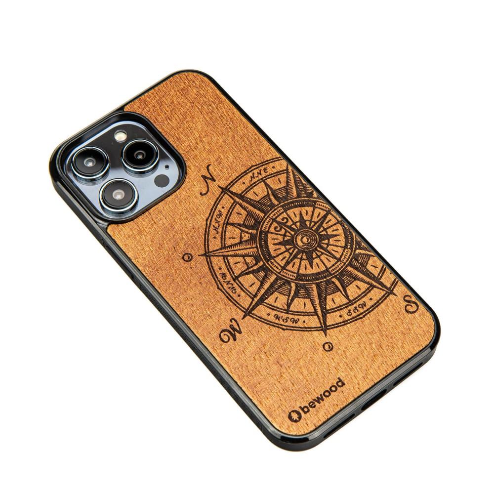 Bewood Wooden Case for iPhone 14 Pro Max Traveler Merbau