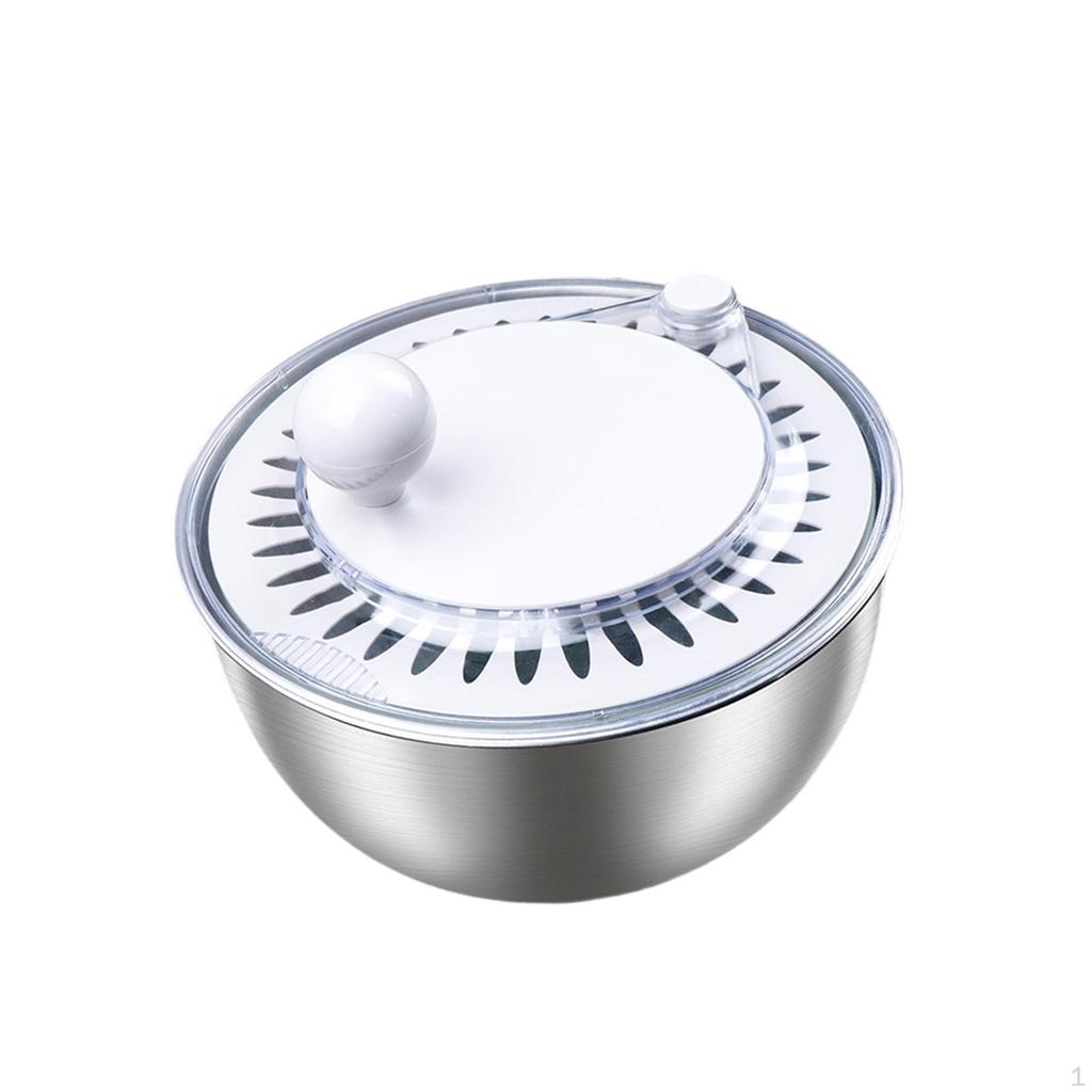 Manual Vegetable Washer And Dryer, Salad Bowl, Mixer, Lettuce Strainer,