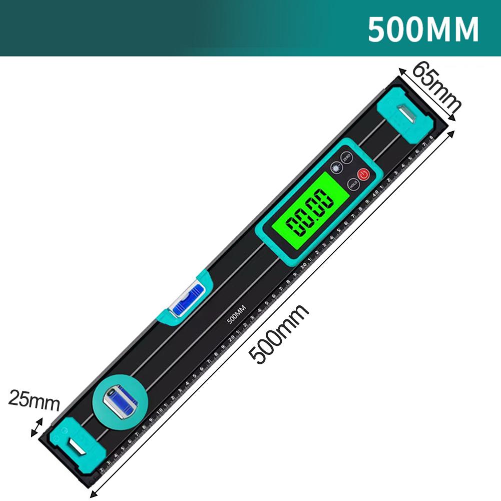 200/300/400mm Electronic Digital LCD Display Level Ruler  Angle Meter Digital Display Levels With Sound Alerts