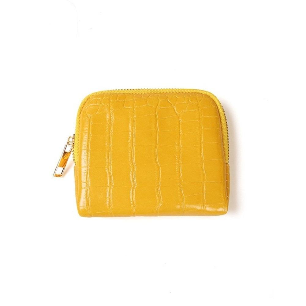 

Large Capacity Jewelry Packing Bag Solid Color Jewelry Holder Fashion Mini Cosmetic Bag Travel жёлтый