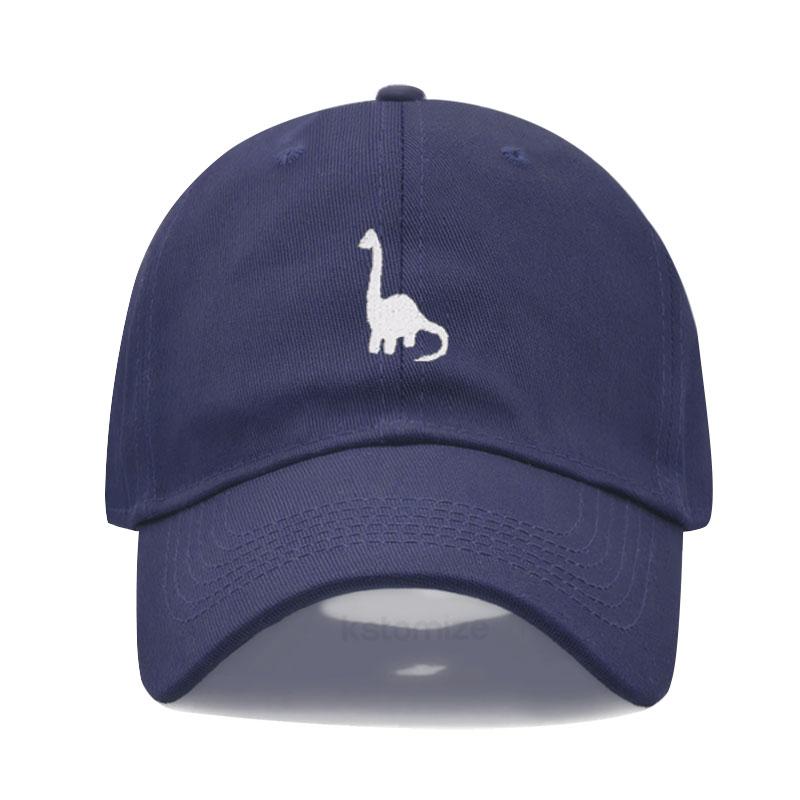 Unisex Soft Cotton Dad Hat Dinosaur Embroidery Baseball Cap For Women Men Adjustable Unisex Casual Sports Caps