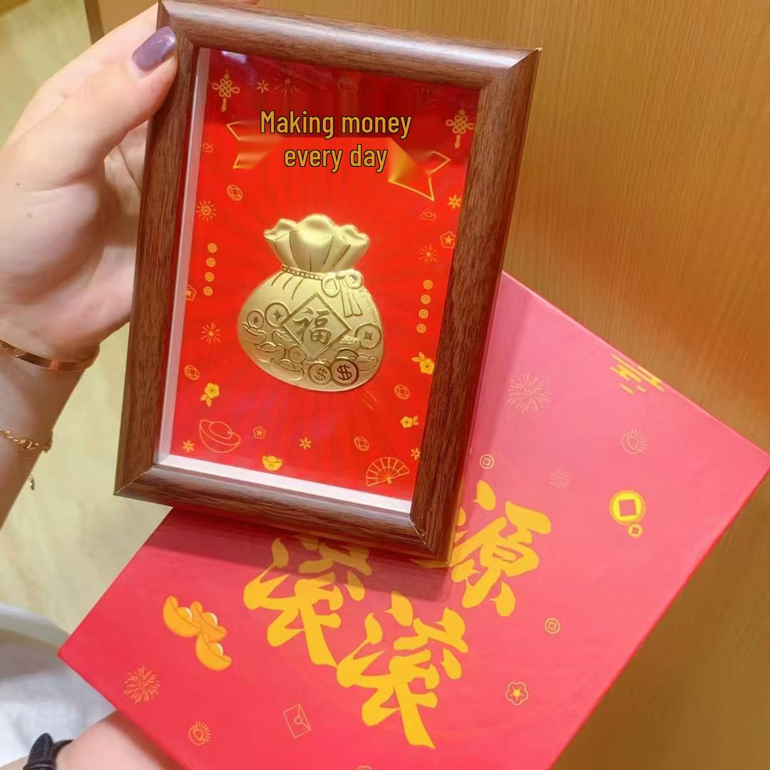 

2026 Year of the Horse Red Mascot: Luxury Money-Attracting Cat Ornament