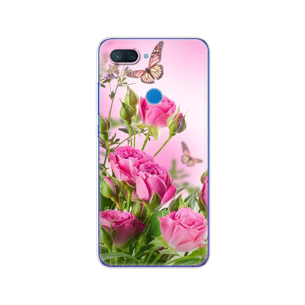 

Для xiaomi mi 8 LITE чехол 6,26 дюйма прозрачный силиконовый чехол из ТПУ для xiaomi mi 8 lite задняя крышка чехол-капа сумка звездное небо xiaomi mi 8 lite