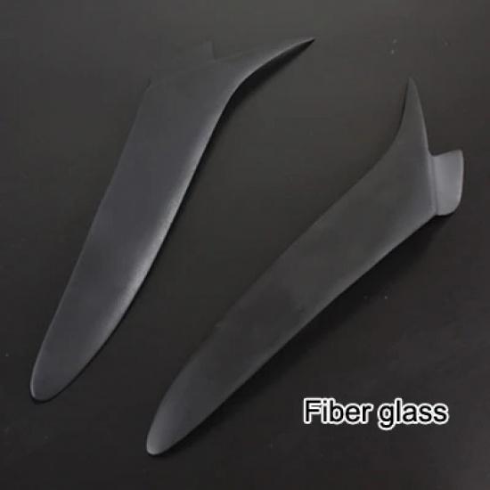 Fiber glass matt balck primer Headlights Eyebrows Eyelids Stickers For Mazda RX8 2004 - 2007 Carbon Front Headlamp Eyebrow 2pcs Fiber glass