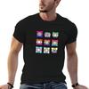 Portal 2 PRIDE Collection Companion Cube T-Shirt Lightweight Running Sports T-Shirt