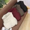 Children's Thick Vest Autumn Winter New Solid Color Warm Cotton Clothing Baby Boys Girls Vests Kids Outwear Sleeveless Waistcoat 2-12Y