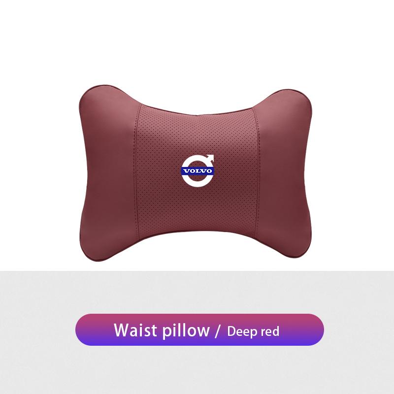 Car Seat Head Support Cushion Lumbar Pillow Interior Accessories For Volvo V60 V40 S90 XC40 S80 V90 EX30 EX90 EM90 C40 S40 S80L