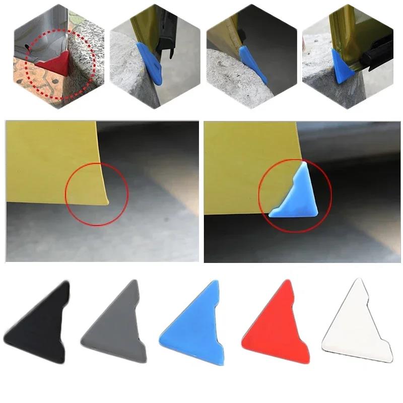 2/4Pcs Car Door Corner Protective Cover Door Scratch Protector Silicone Anti-collision Covers Door Corner Guard Auto Accessories Interior Mirrors 6
